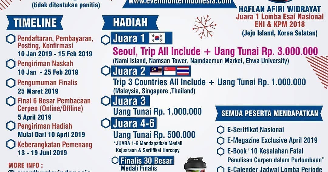 Lomba Cerpen Nasional 2019 Lomba Menulis Cerpen 2021 Lomba Cerpen Nasional 2019 Lomba Menulis Cerpen 2021