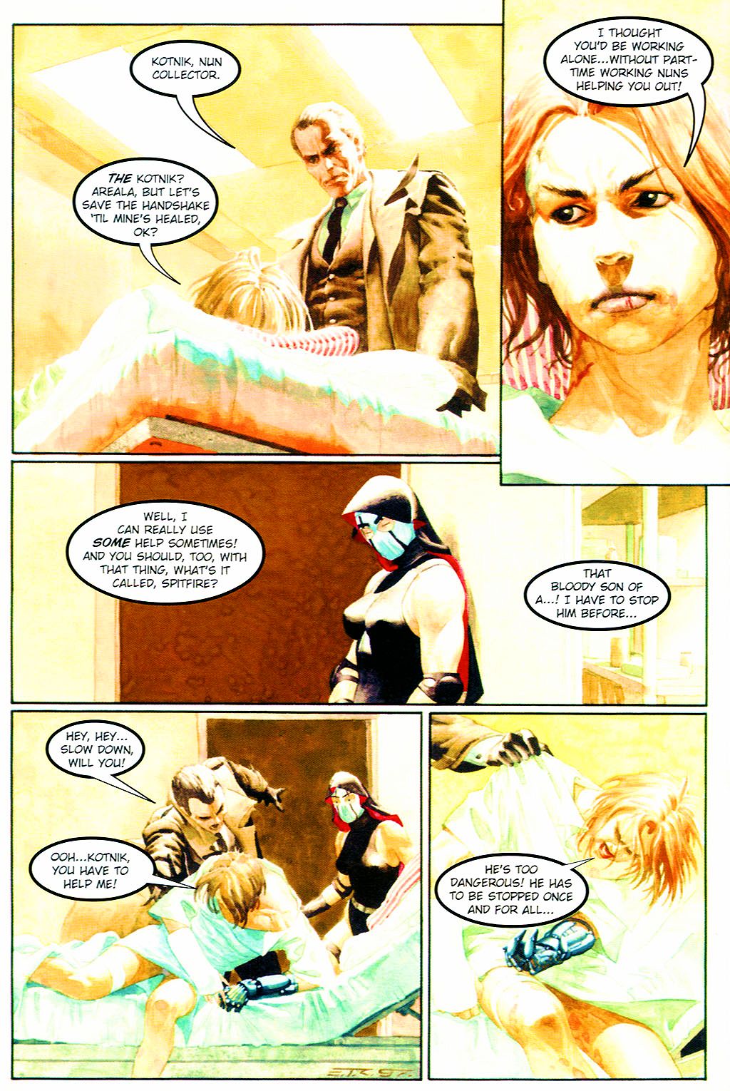 Read online Warrior Nun: Frenzy comic -  Issue #2 - 3