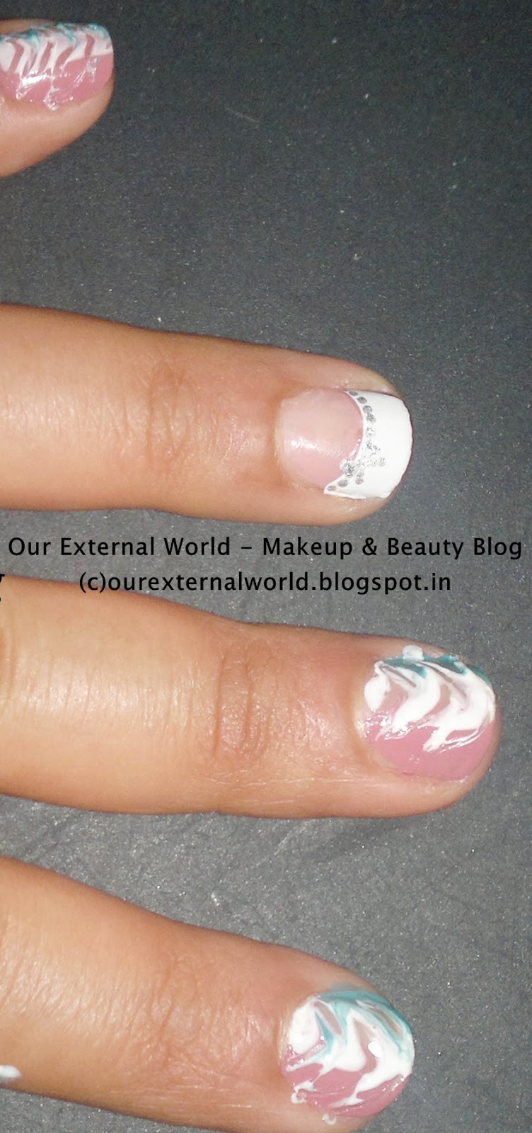 3D Nail Seal Elegant French Nail Art Stickers Review