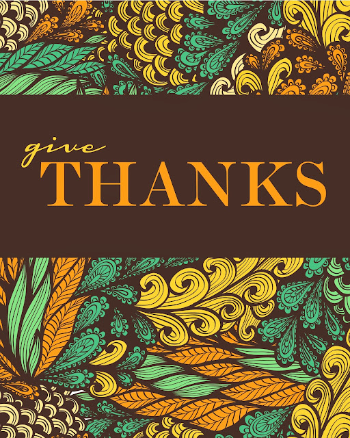 FREEBIES // GIVE THANKS &#8211; PART DEUX, Oh So Lovely Blog