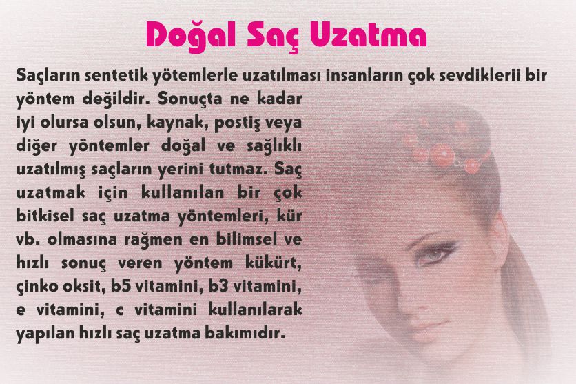 sac uzatma formulleri ve kurleri