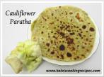 cauliflower paratha