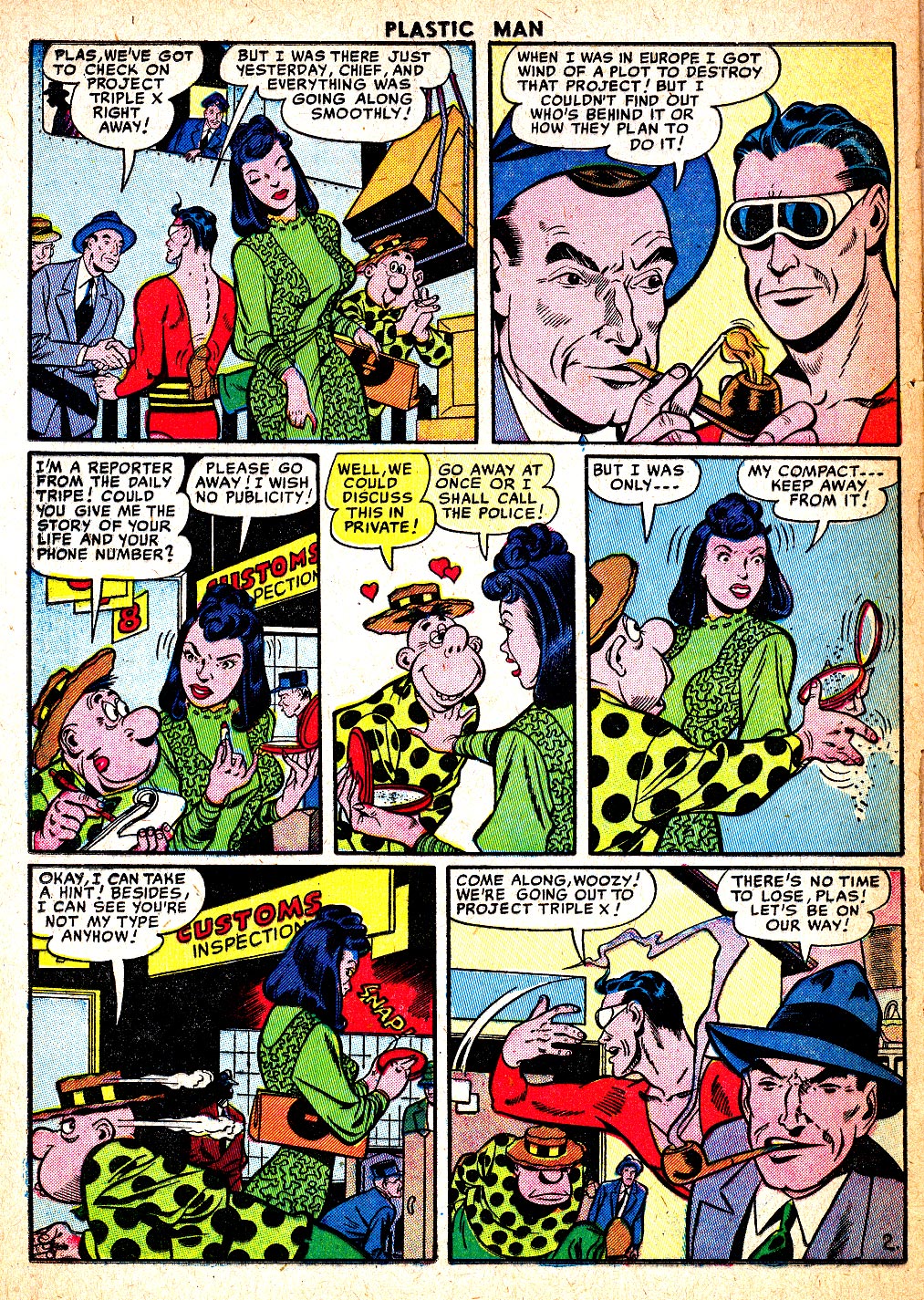 Read online Plastic Man (1943) comic -  Issue #53 - 24