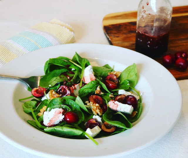 The best recipes cooking Jerte Picota Cherry, Goat’s Cheese & Walnut