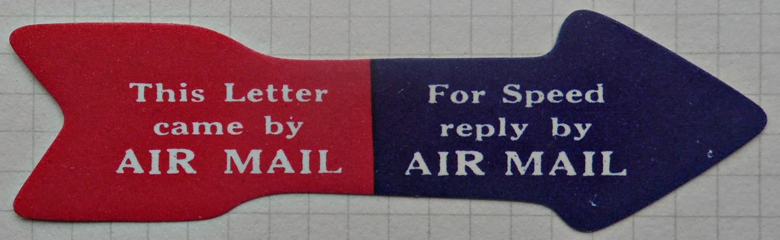 International Airmail And Priority Mail Labels: Canada: Airmail labels 2