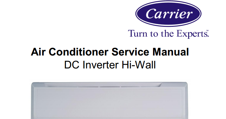 Carrier - Service Manual - DC Inverter
