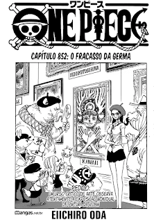 One Piece 852 Mangá One Piece 852 Mangá Português leitura online capitulo 852