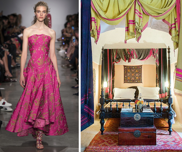 NYFW runway-to-room pairings show boho's in full swing - Zac Posen