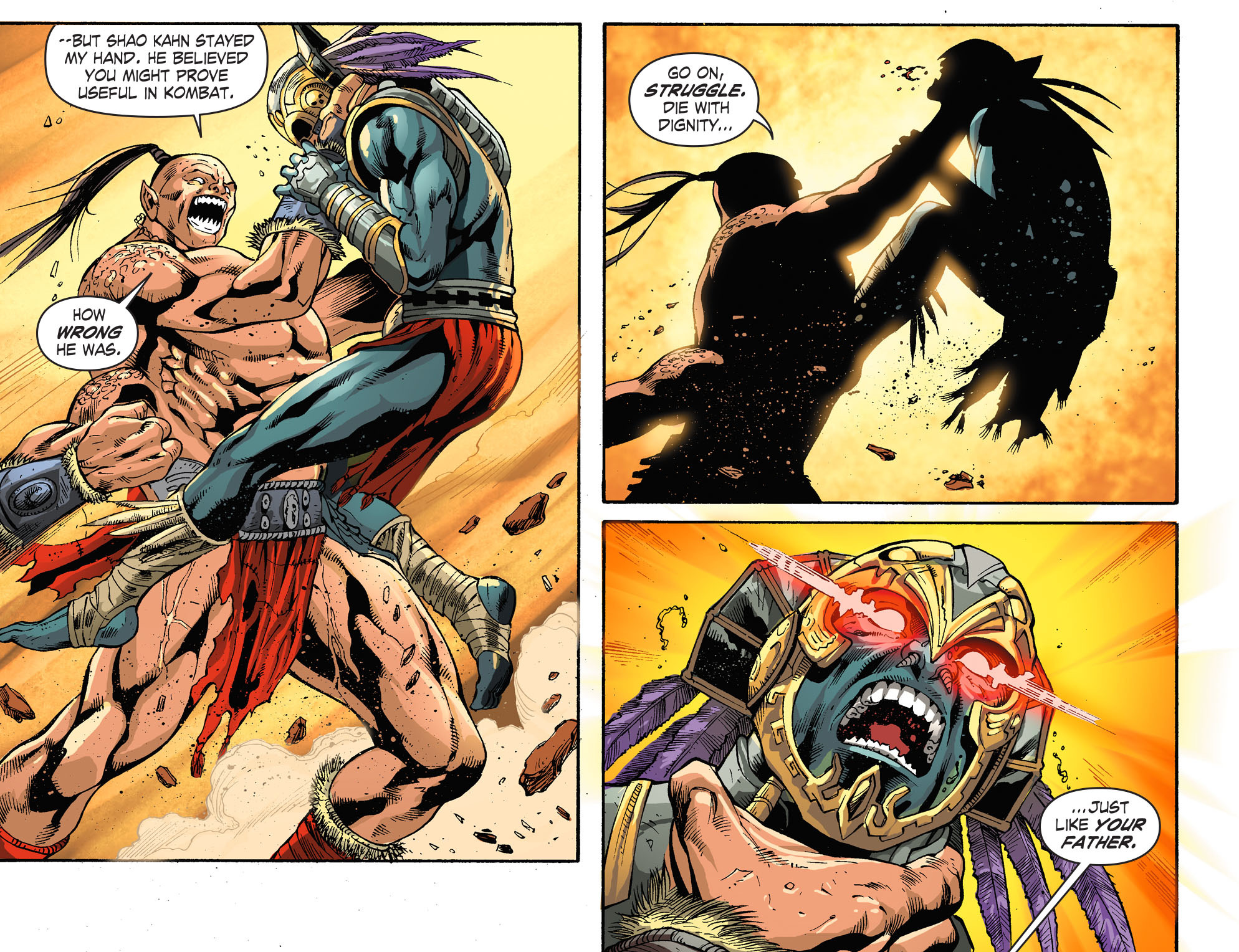Read online Mortal Kombat X [I] comic -  Issue #8 - 16