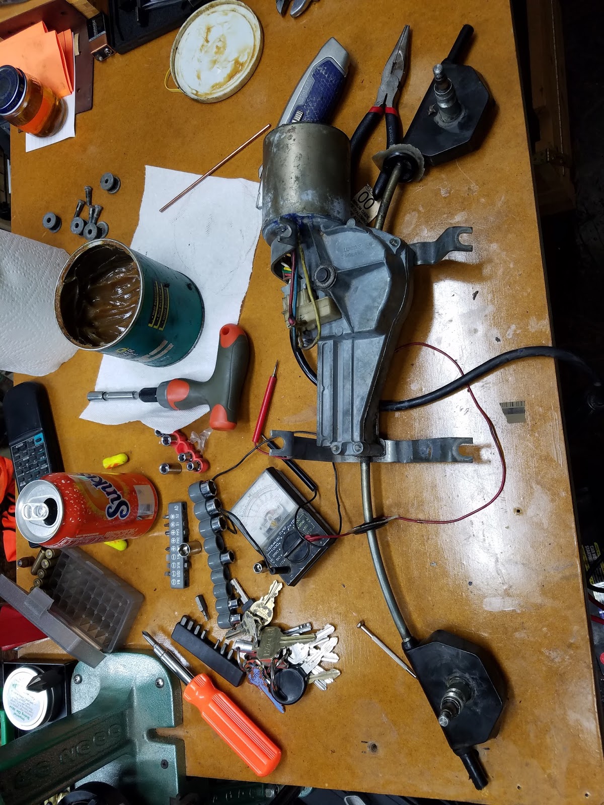 1987 Jaguar XJS Fixing XJS windshield wipers