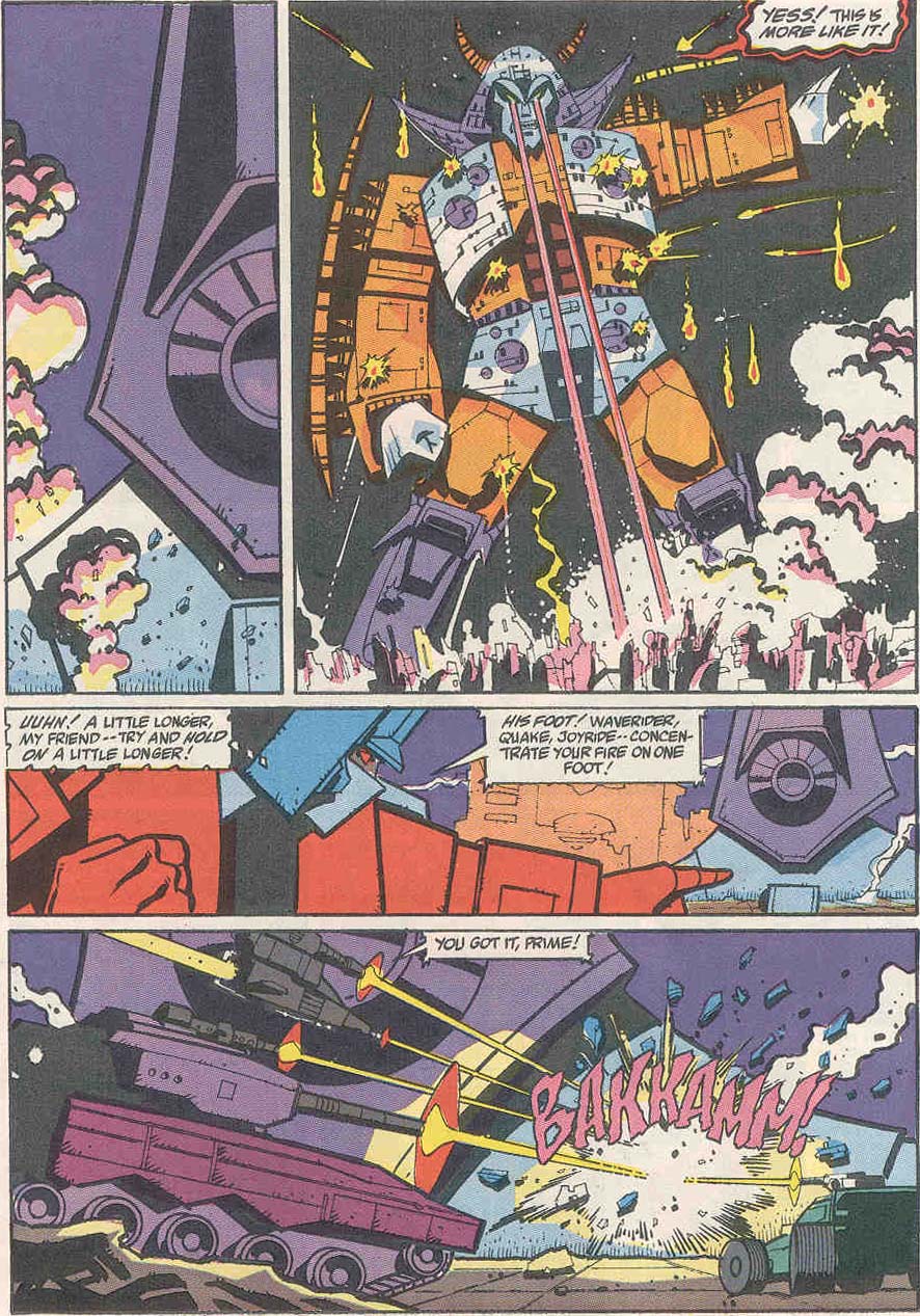 Read online The Transformers (1984) comic -  Issue #75 - 20