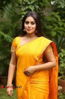 Actress Poorna Pictures in Saree at Avanthika Movie Opening  0033