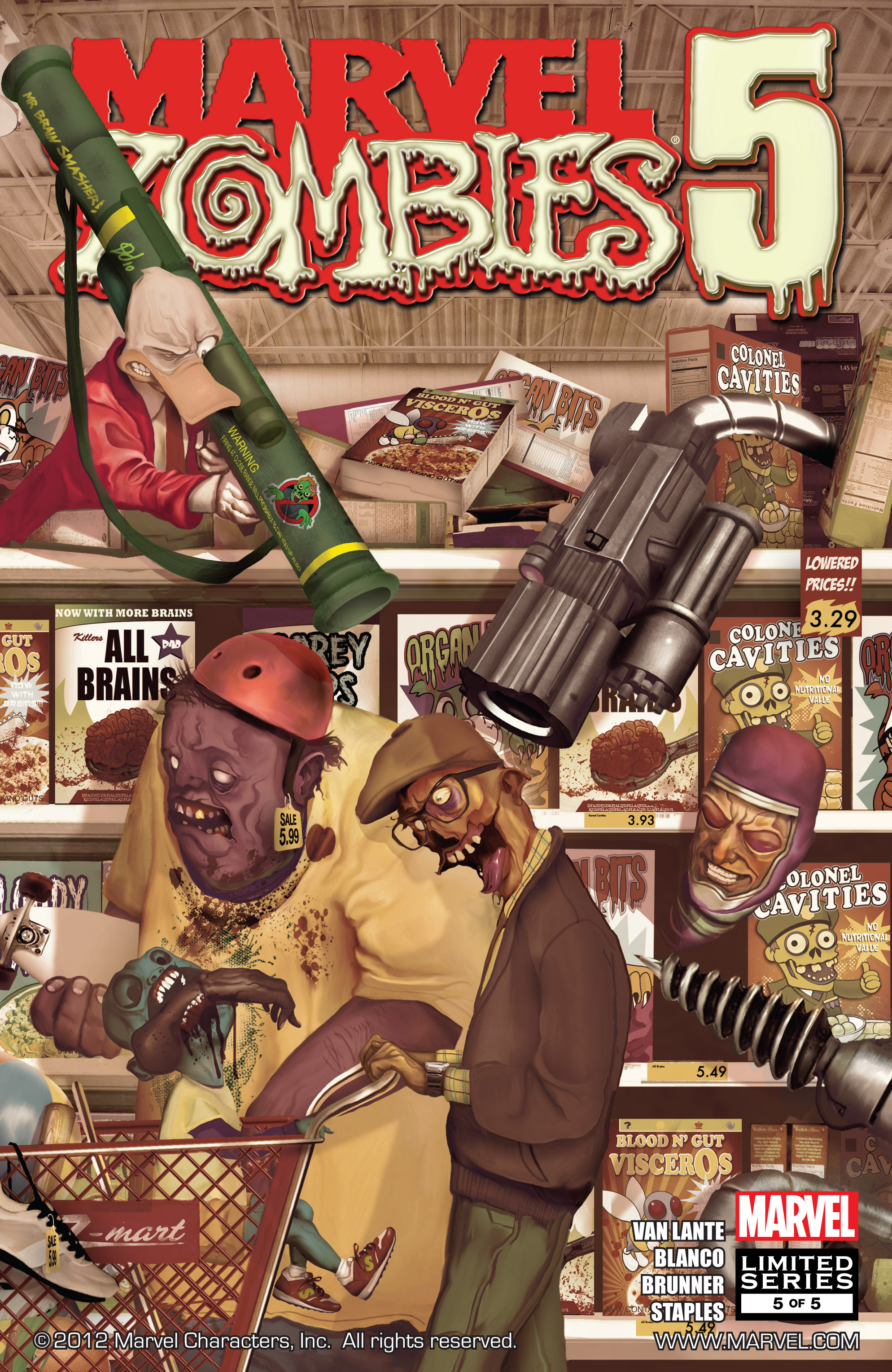 Read online Marvel Zombies 5 comic - Issue #5 - 1
