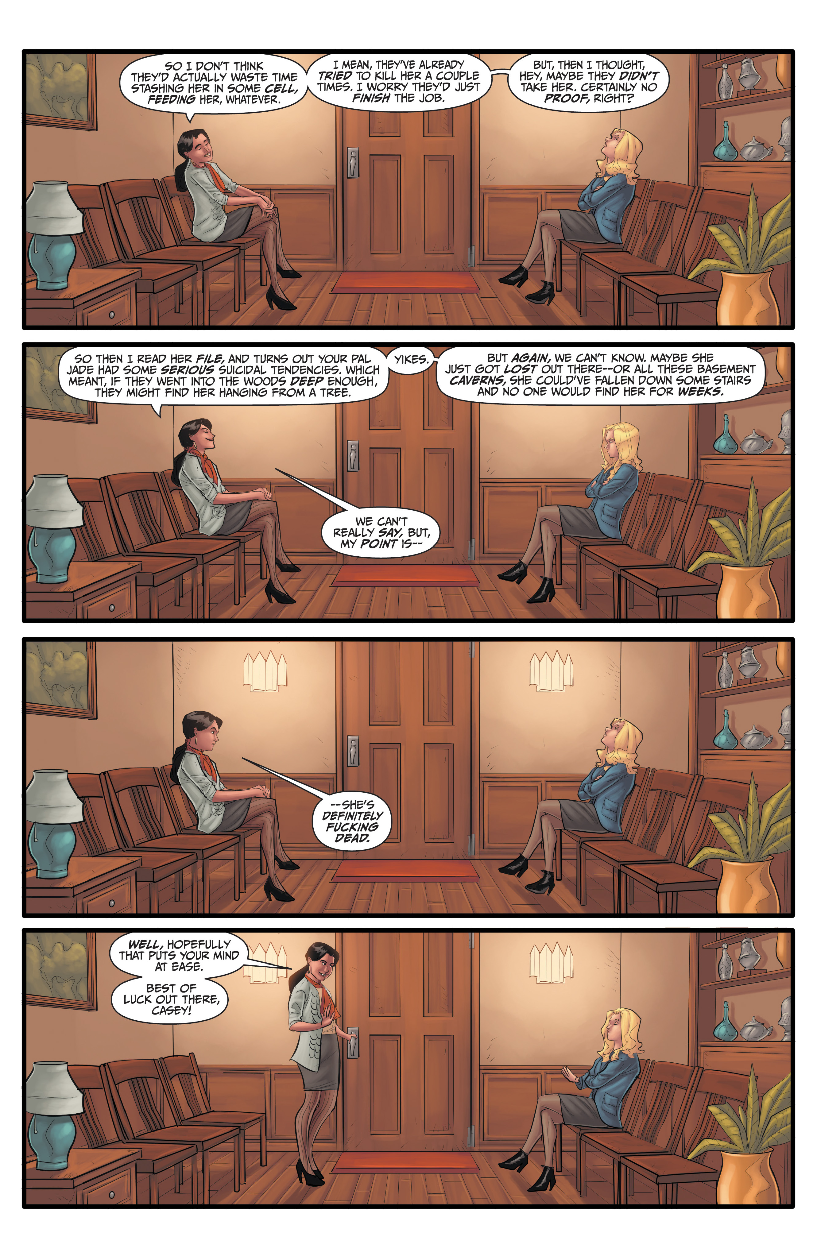 Read online Morning Glories comic -  Issue #48 - 8