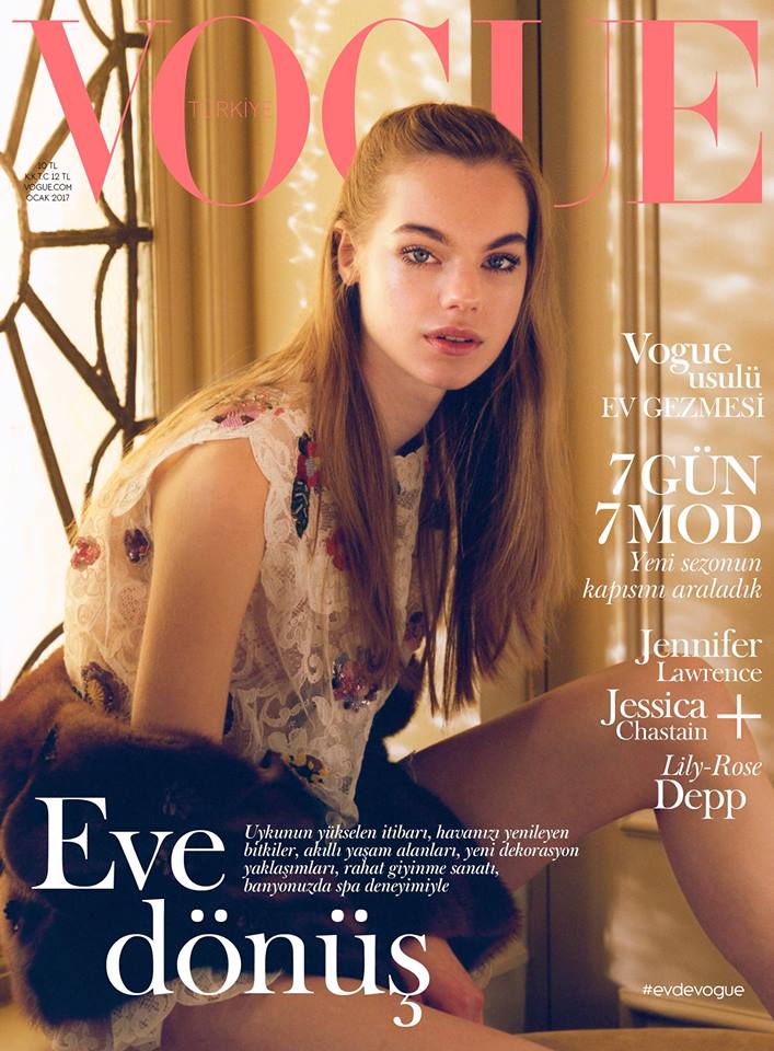 Jordan Barrett & Lexi Boling Cover Vogue Turkey April 2017 Issue