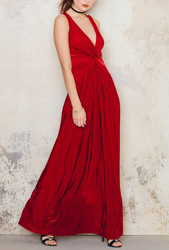 Sienna Rushed Dress By Goddiva | Iconic Gowns