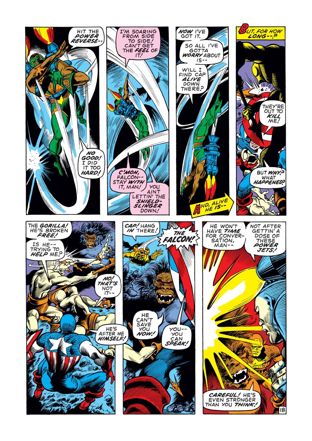 Read online Captain America (1968) comic -  Issue #136 - 18