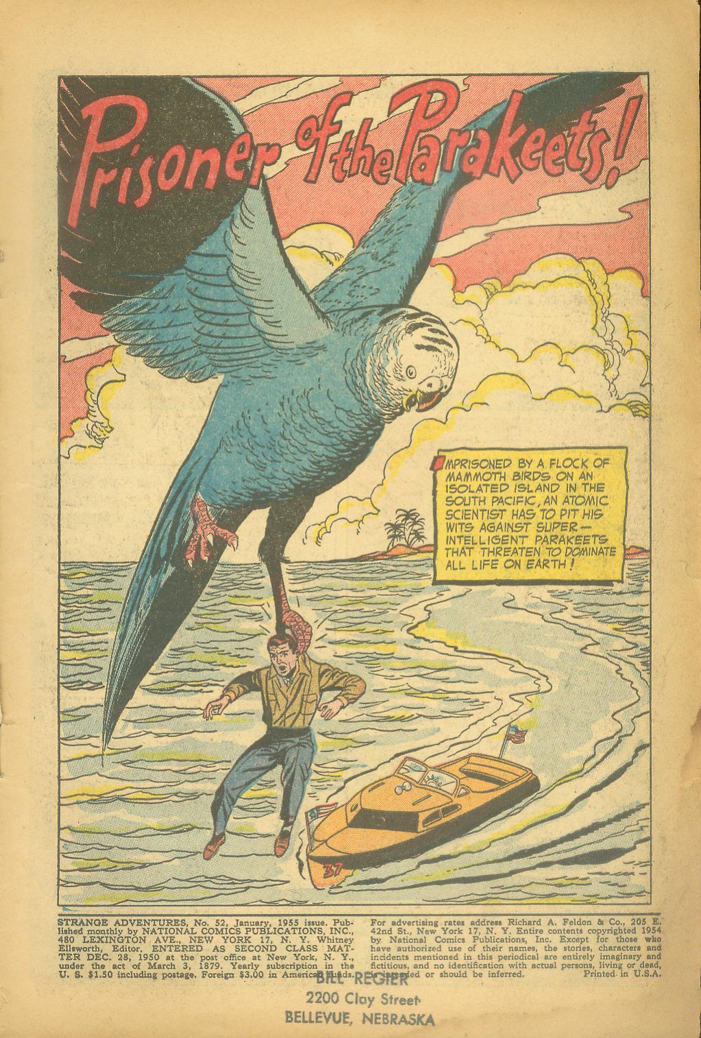 Read online Strange Adventures (1950) comic -  Issue #52 - 3