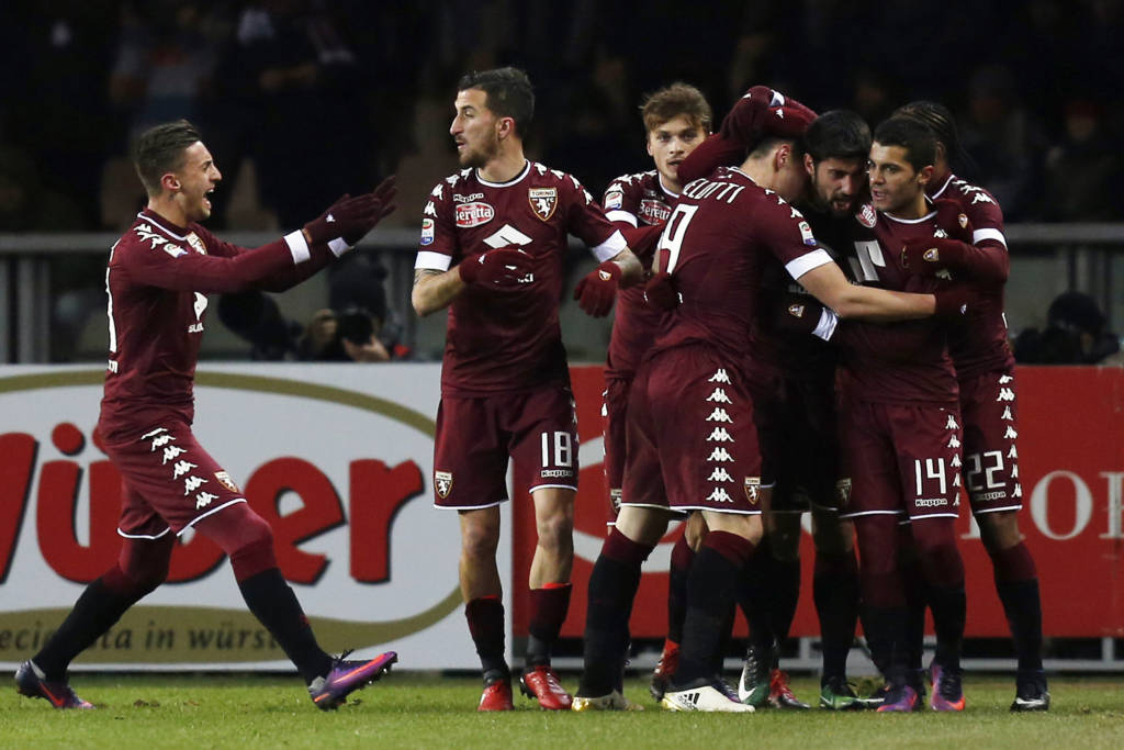 Marco Benassi anotou o segundo gol do Torino, em lindo toque de letra (Foto: AFP PHOTO / MARCO BERTORELLO) Marco Benassi anotou o segundo gol do Torino, em lindo toque de letra (Foto: AFP PHOTO / MARCO BERTORELLO)
