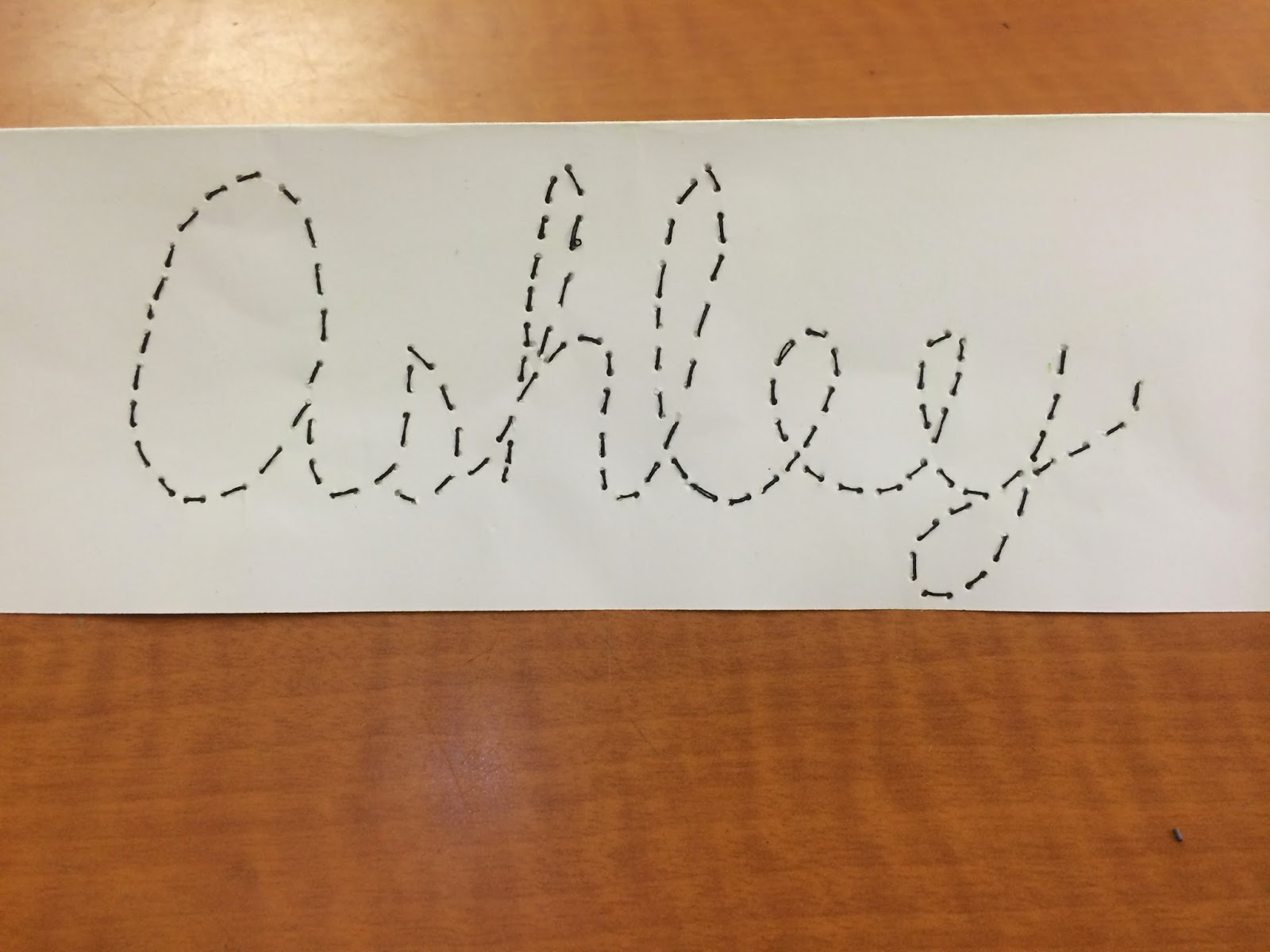 The Colorful Art Teacher Cardstock Embroidery Tutorial