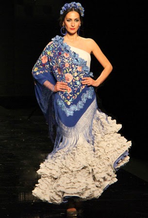 traje flamenca Ana Moron 2015