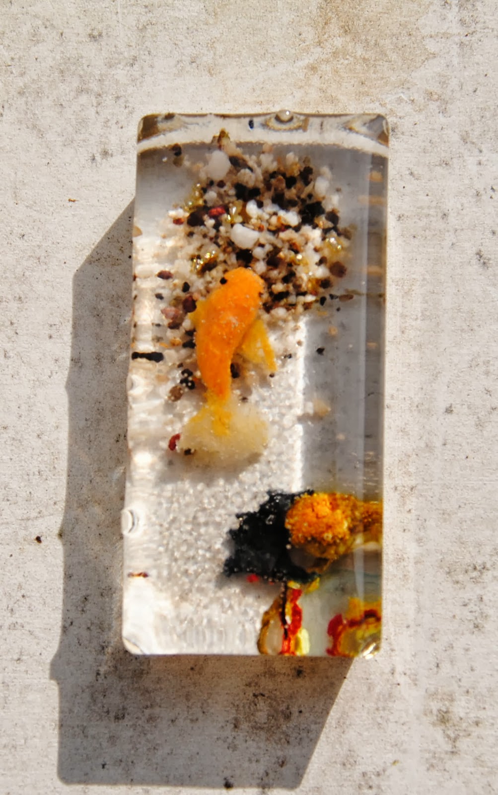 Résine epoxy cristal gédéo de chez pébéo. Aquarium.