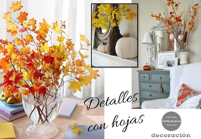 Decoración otoñal