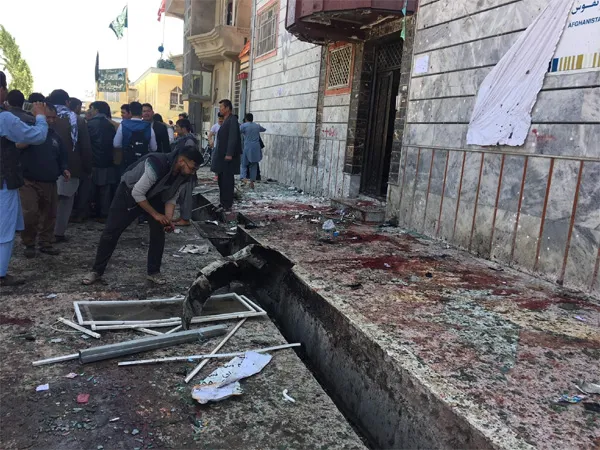 World, Afghanistan, Kabul, News, Suicide Bomb Blast, Attack, Police, Investigation, Kabul Suicide Bombing Leaves 31 Dead, 54 Wounded.