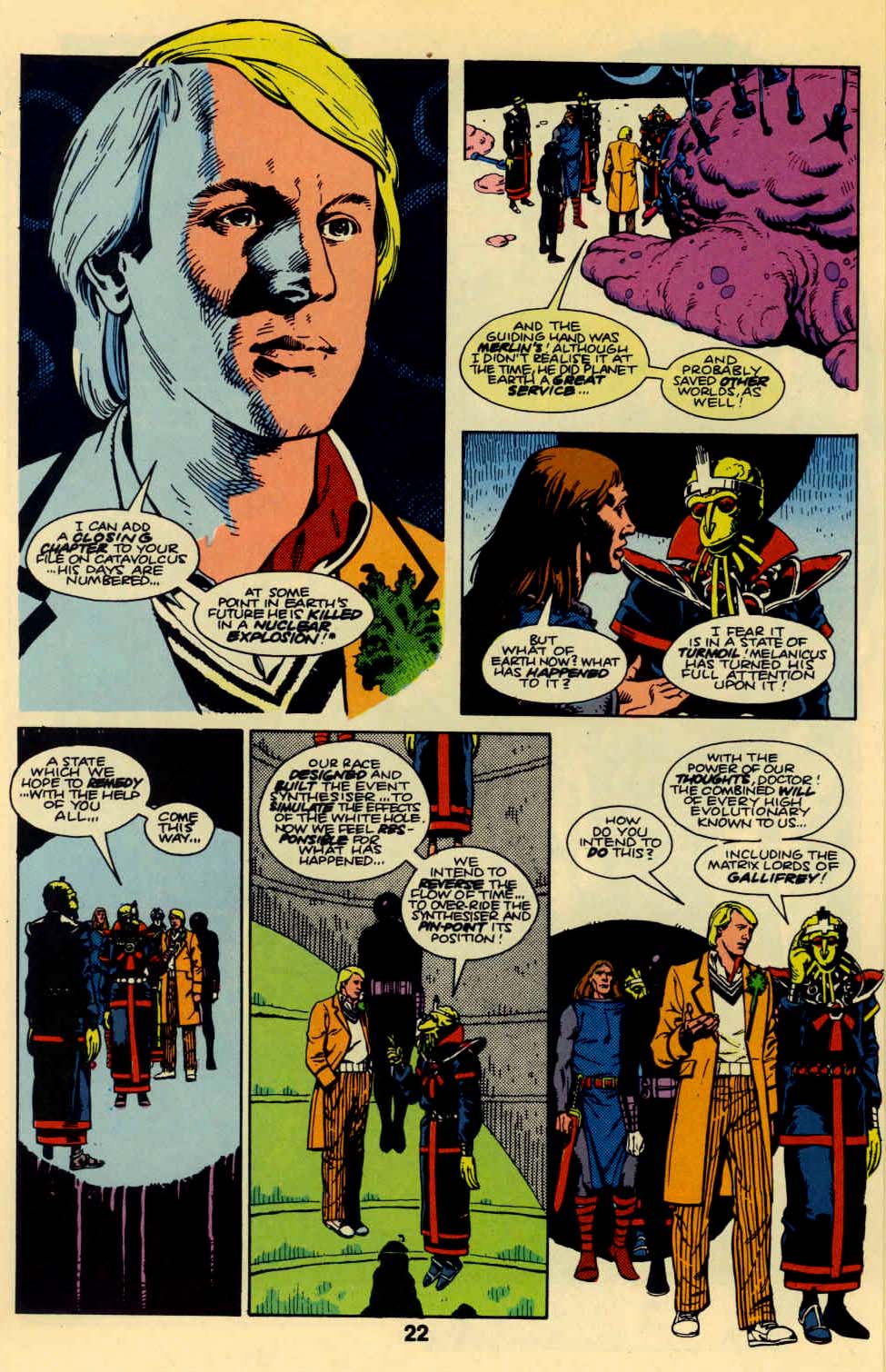 Read online Doctor Who (1984) comic -  Issue #17 - 24