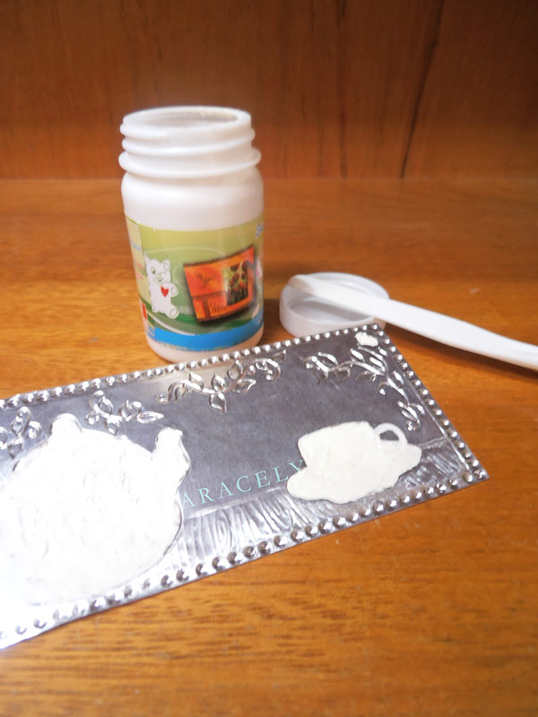 repujado aluminio tutorial porta filtrante