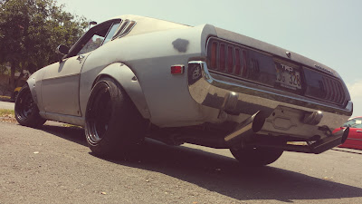 Read end backside of 1977 Toyota Celica