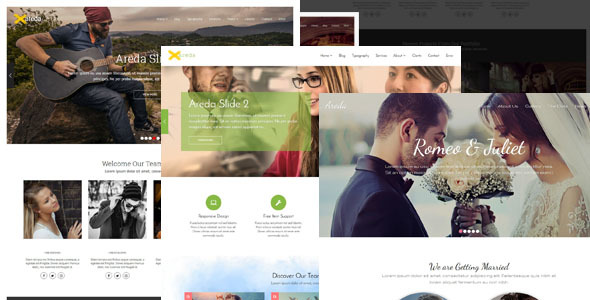 Areda - Responsive Multipurpose Blogger Template