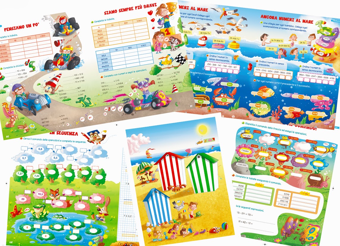 Umberto Illustrations: LIBRI DELLE VACANZE TRESEI EDITRICE SCUOLA!