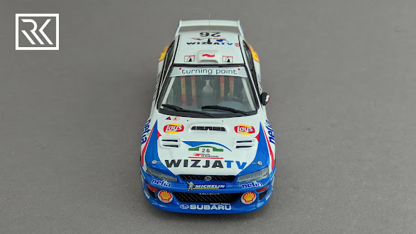 Zdjęcie modelu Trofeu Subaru Impreza S5 WRC '99, Hołowczyc / Fortin, Rally Portugal 2000, Limited edition 1 of 150