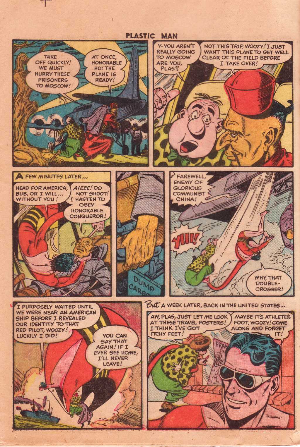 Read online Plastic Man (1943) comic -  Issue #41 - 13