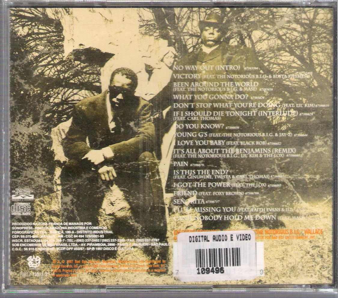 P. DIDDY PRESS PLAY 2006 CD ALBUM 19 TRACKS CIARA, NAS, TWISTA
