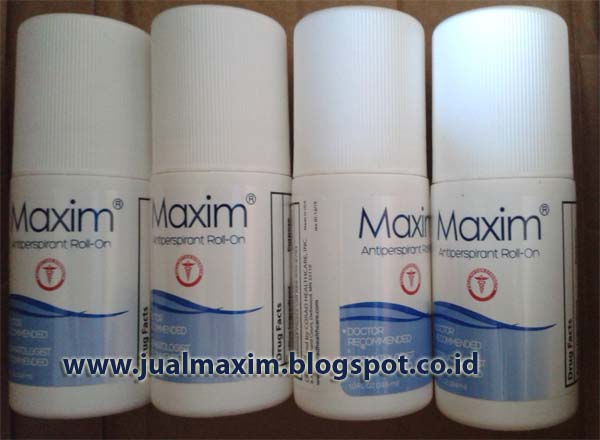 Jual Maxim Deodorant Antiperspirant | Maxim Plus Asli Roll On ...