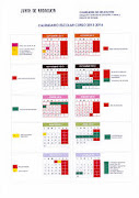 CALENDARIO ESCOLAR