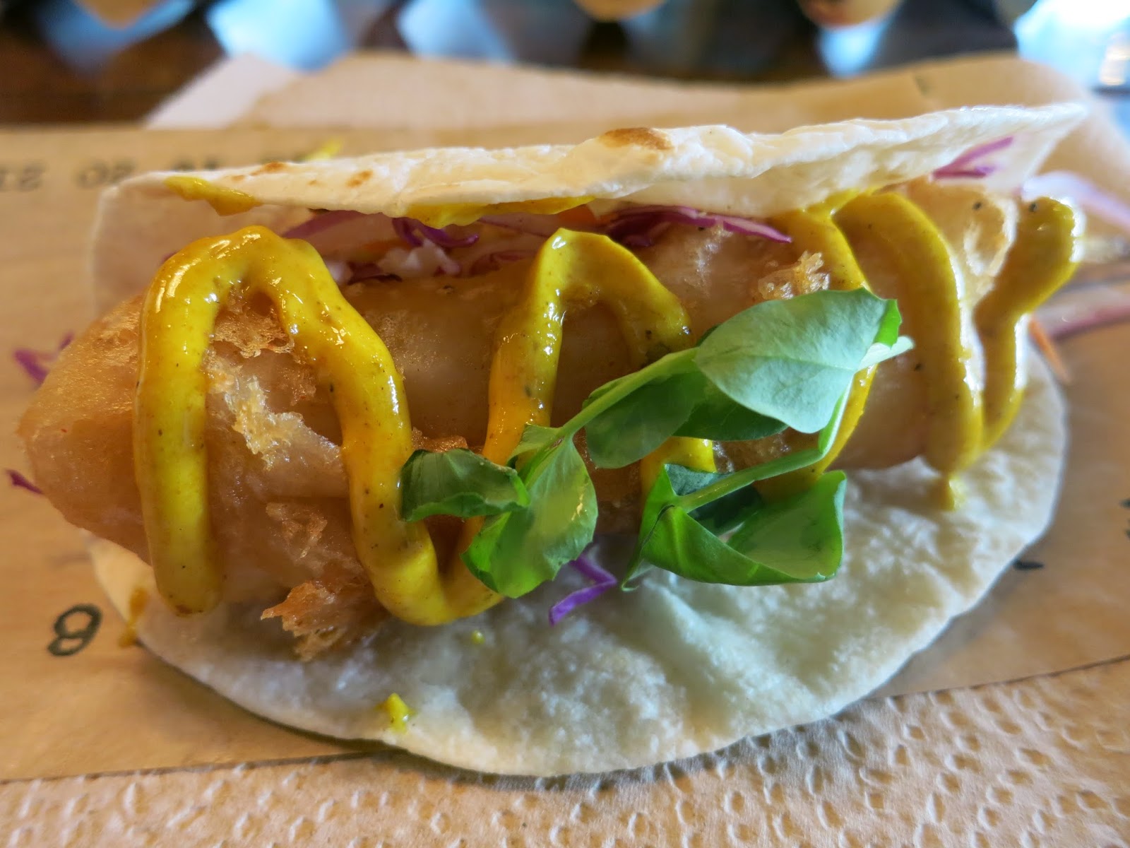 Smokin' Chokin' and Chowing with the King Velvet Taco