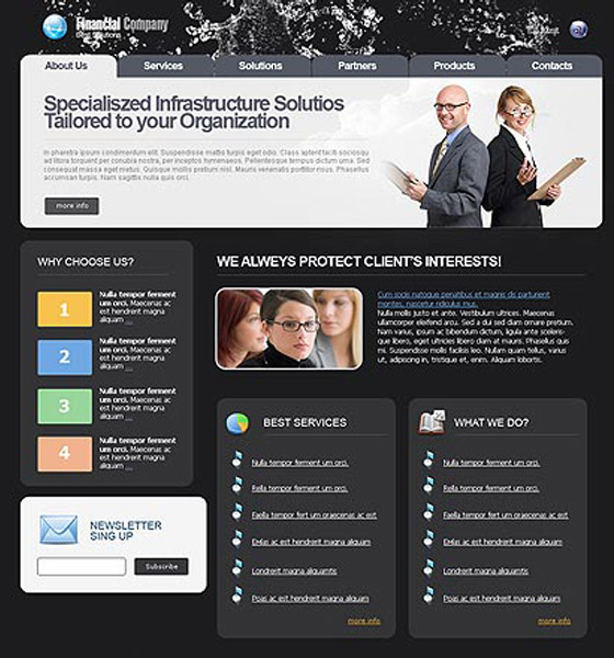 30 Free Flash Website Templates 90 Magazine