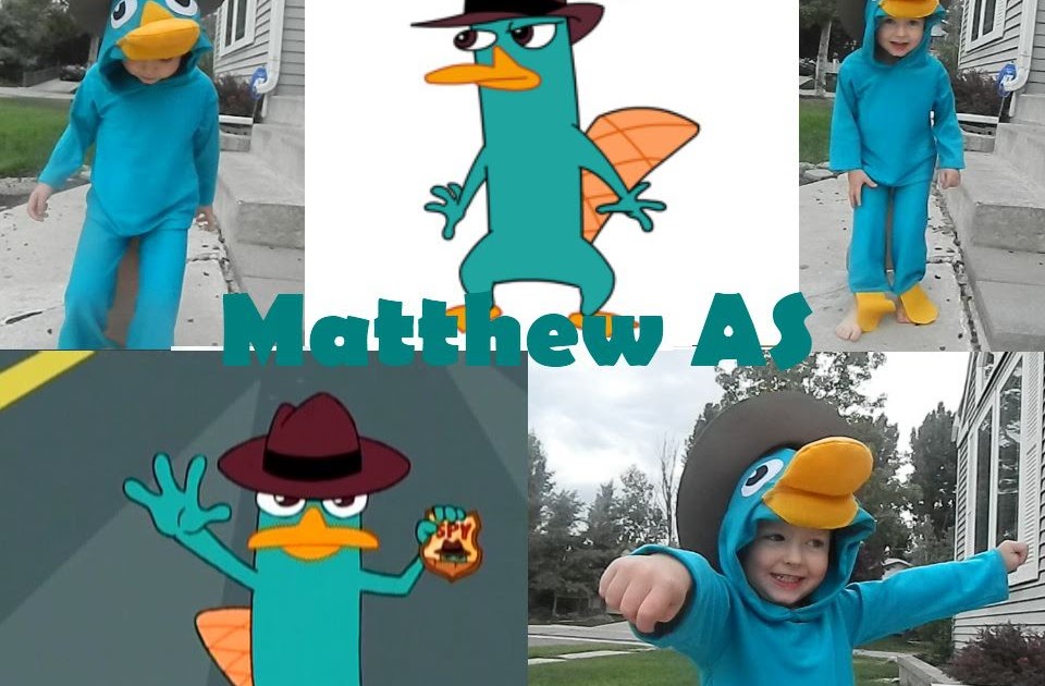 The Mayberrys: Halloween DIY Perry Platypus costume
