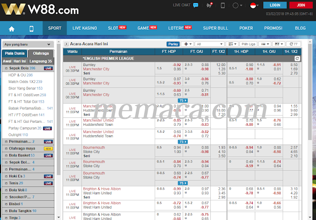 Tampilan W88 Taruhan Sport Terbaik tampilan-w88-taruhan-sport-terbaik