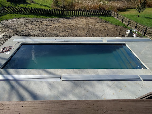 Preparing for installation pool cover