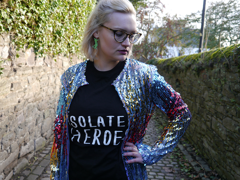 Kimberley Grahame from Wardrobe Conversations style blog wearing cult dundee designer isolated heroes Kimberley Grahame from Wardrobe Conversations style blog wearing cult dundee designer isolated heroes