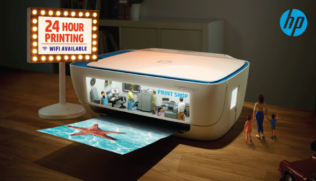 Your personal 24 hour printing facility, with wifi, by HP