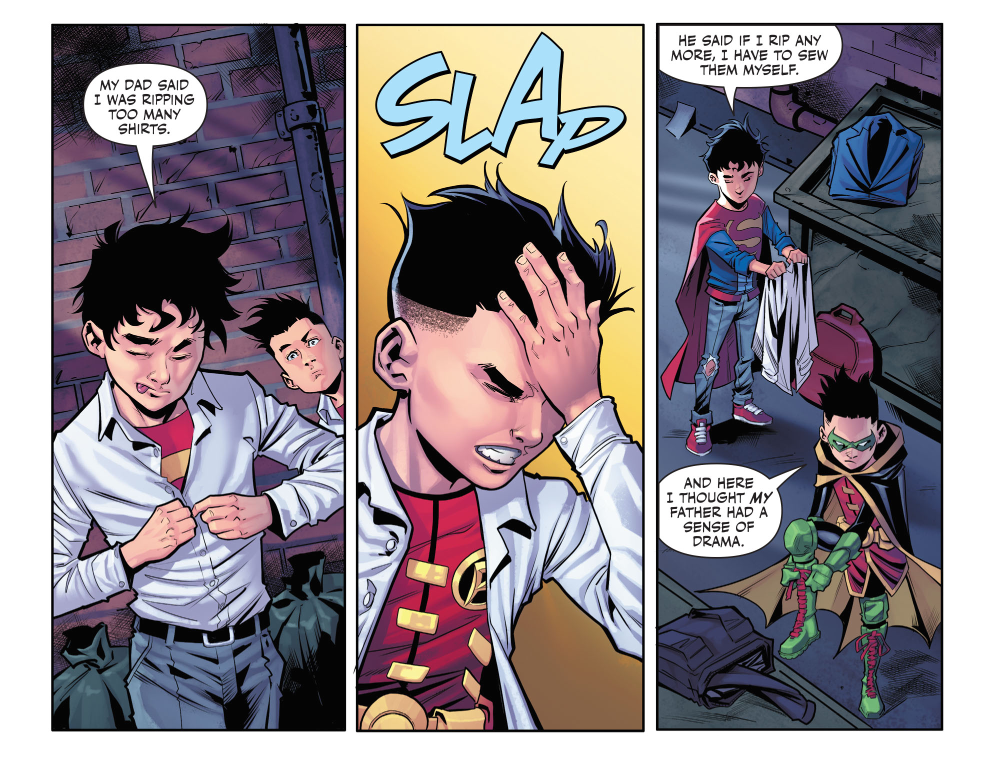 Read online Challenge of the Super Sons comic -  Issue #1 - 12