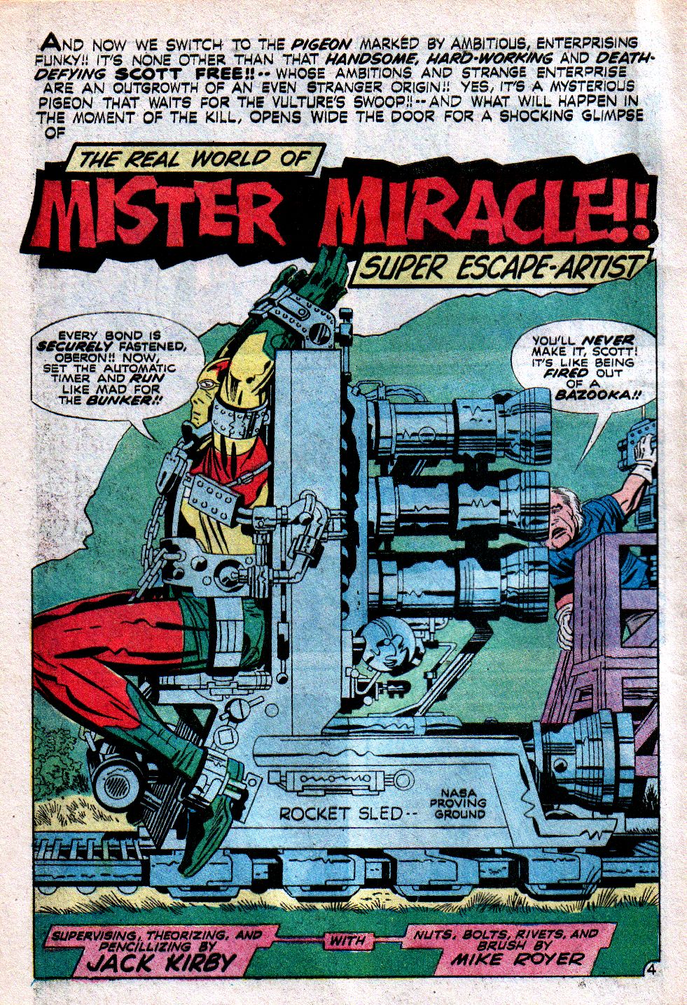 Read online Mister Miracle (1971) comic -  Issue #6 - 6