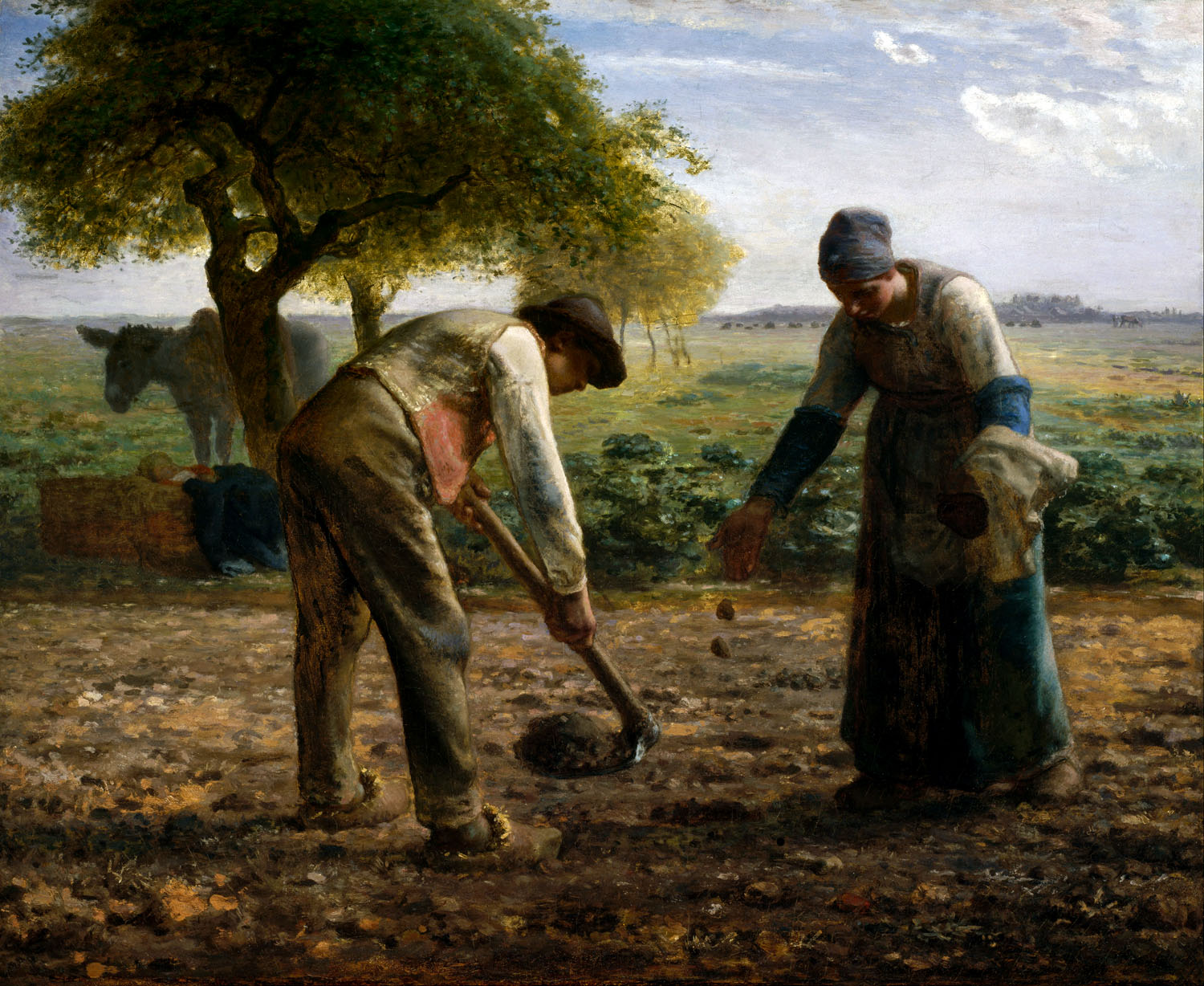 JeanFrançois Millet, le peintre de la condition humaine.