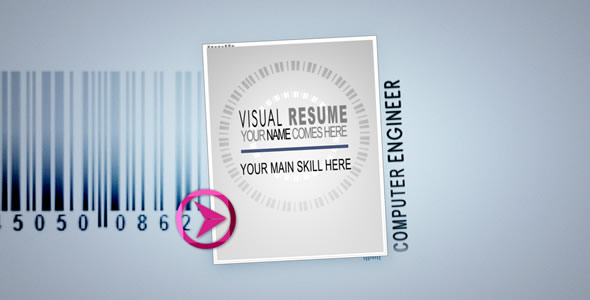 Visual Resume Alpha - Animated Curriculum