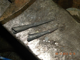 Para hombres de armas: Puntas de flechas ( tipo bodkin)